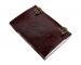 Large Embossed Leather Tree of Life Brown Embossed Journal w/Double Swing Clasps